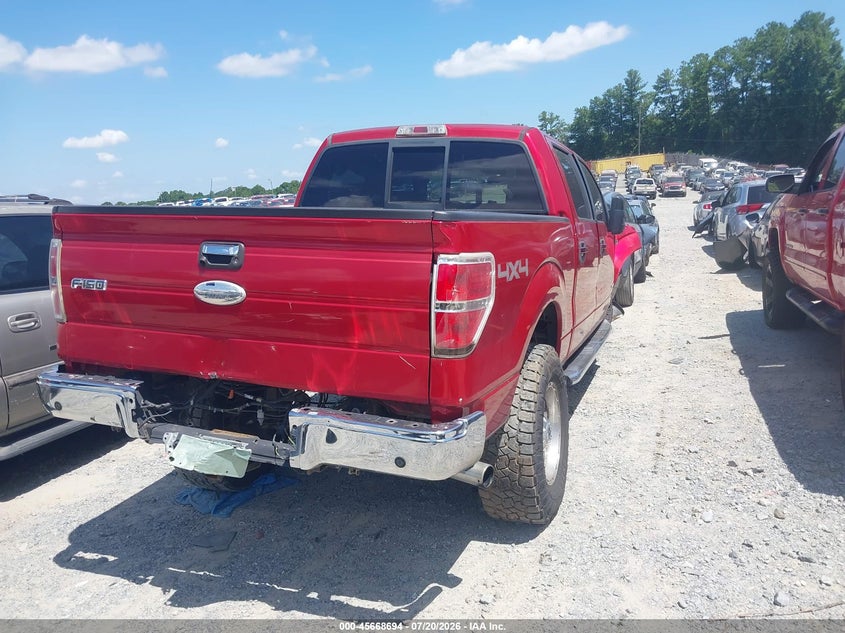 Vin: 1ftfw1et6cfa95618, lot: 46167294, ford f-150 xlt 20124