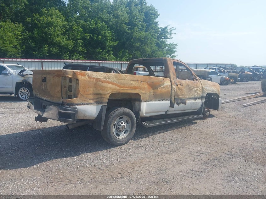 Vin: 1gc0kueg0jz316809, lot: 46167298, chevrolet silverado 2500hd wt 20184