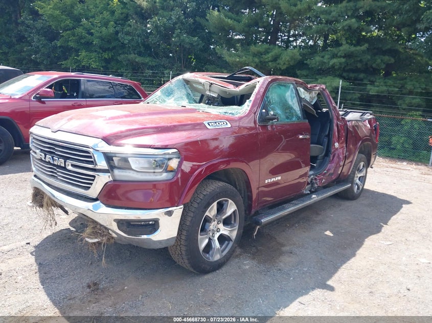 Vin: 1c6srfjt3ln244654, lot: 46167329, ram 1500 laramie  4x4 5'7 box 20202
