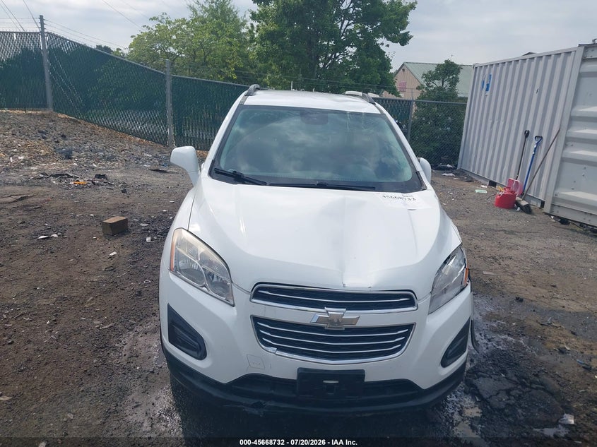 2016 Chevrolet Trax Lt VIN: KL7CJLSB8GB616521 Lot: 45668732