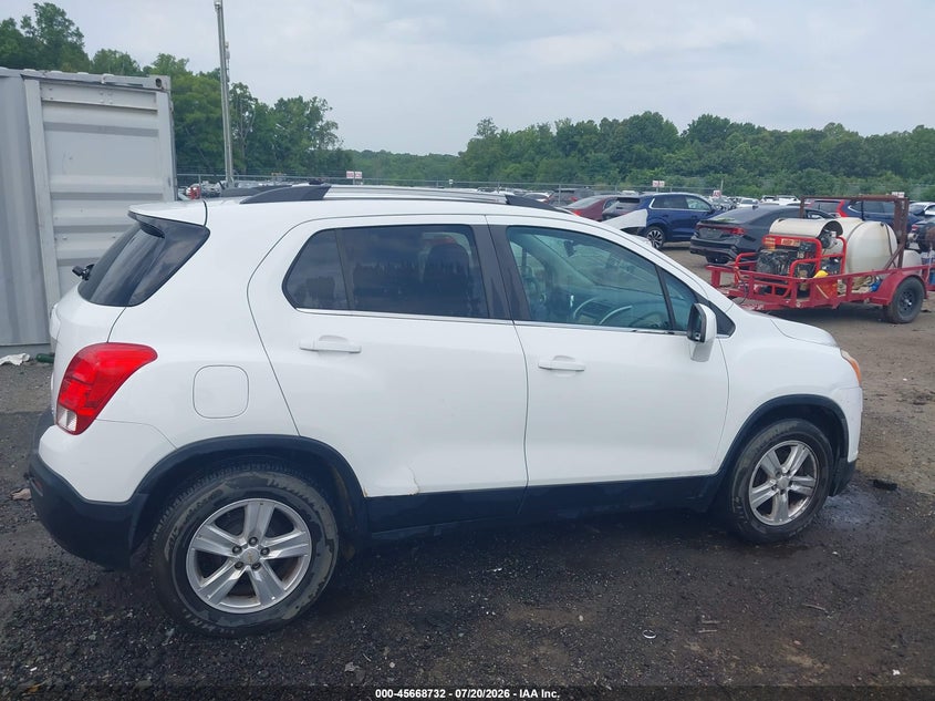 2016 Chevrolet Trax Lt VIN: KL7CJLSB8GB616521 Lot: 45668732