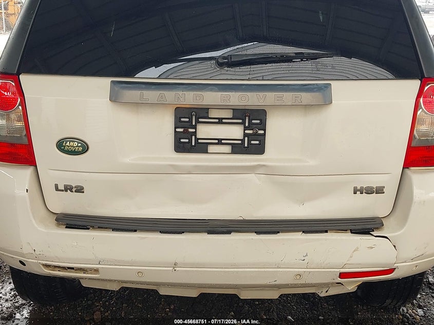 2008 LAND ROVER LR2 auction photo 6