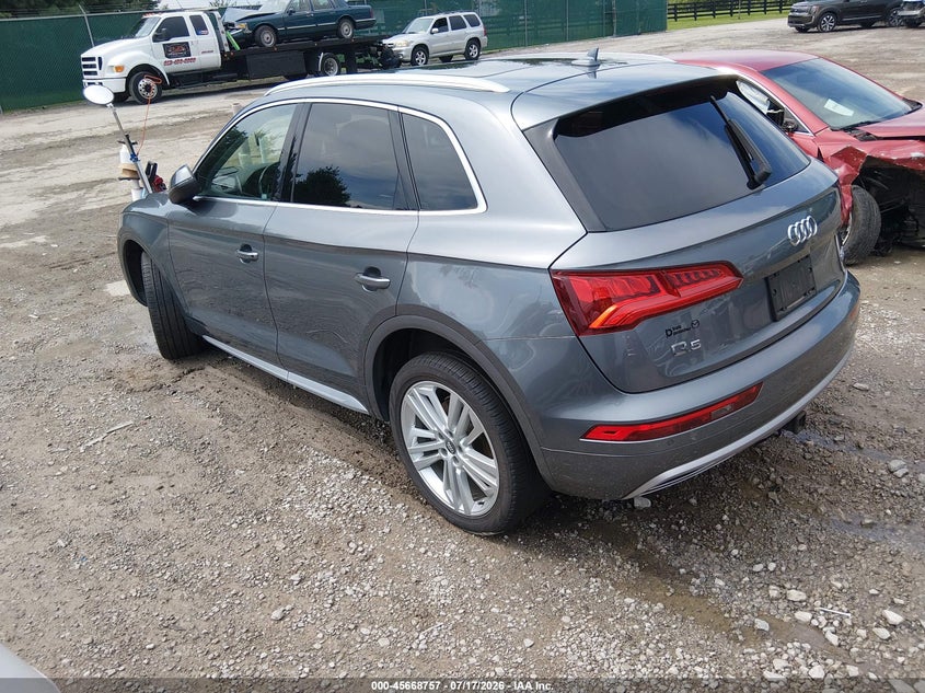 Vin: wa1bnafy1j2017094, lot: 46167357, audi q5 2.0t premium/2.0t tech premium 20183