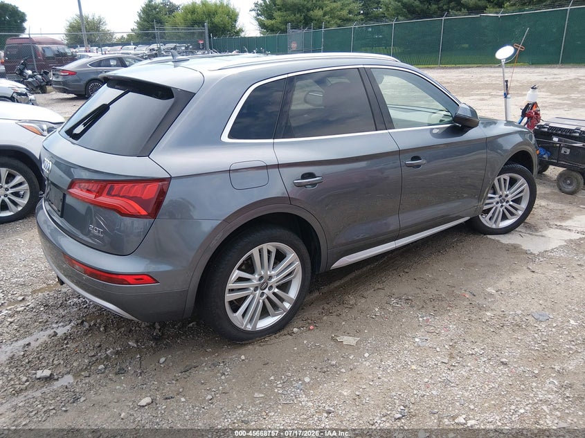 Vin: wa1bnafy1j2017094, lot: 46167357, audi q5 2.0t premium/2.0t tech premium 20184