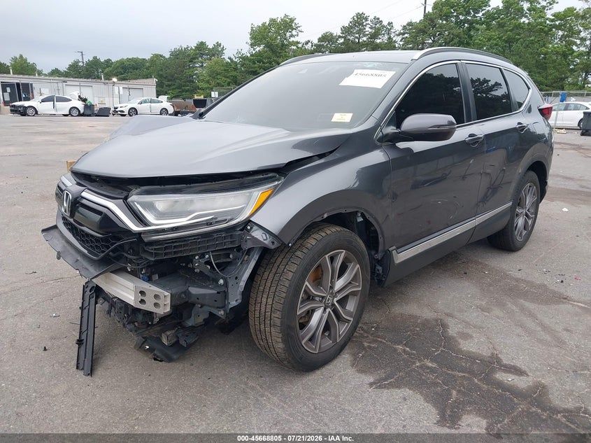 2021 Honda Cr-V Awd Touring VIN: 2HKRW2H92MH615694 Lot: 45668805