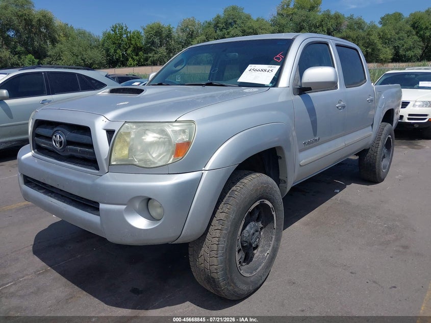 2006 Toyota Tacoma Base V6, Rear, IAAI, VIN 5TELU42N76Z216356 — photo 2