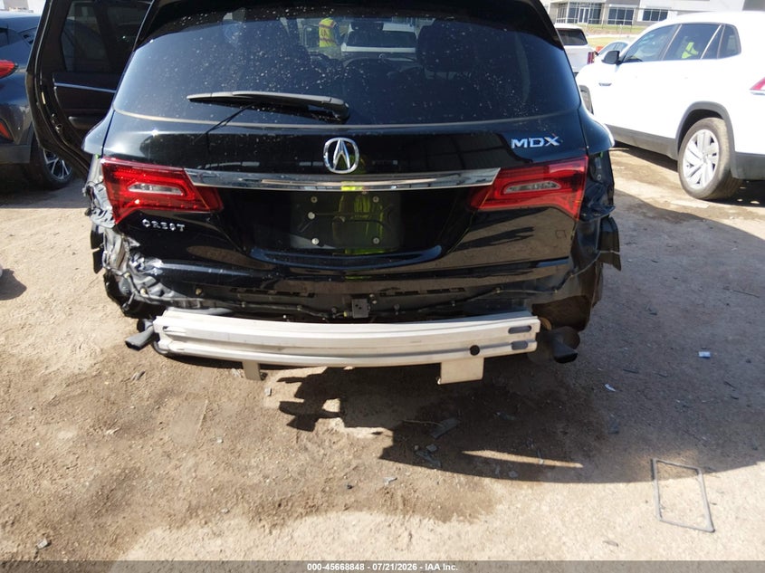 2017 Acura Mdx Advance Entertainment Pkgs VIN: 5FRYD3H94HB011140 Lot: 45668848
