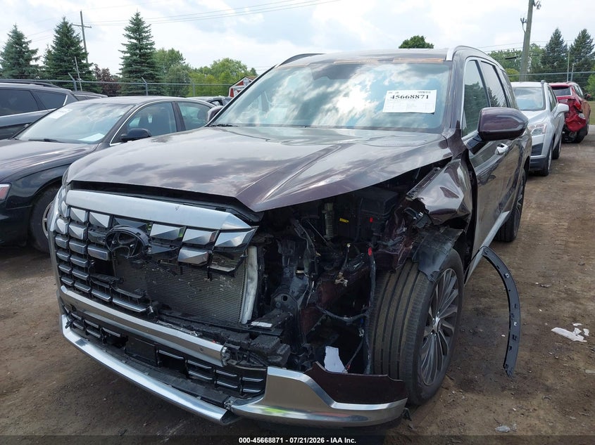 2023 Hyundai Palisade Calligraphy VIN: KM8R7DGE0PU640073 Lot: 45668871