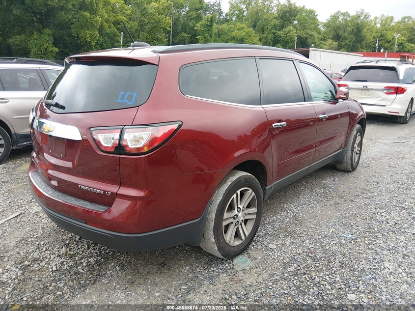 Vin: 1gnkvgkd1gj232461, lot: 46167474, chevrolet traverse lt 20164