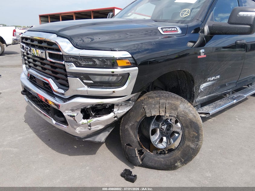 2025 Ram 2500 Big Horn 4X4 6'4 Box VIN: 3C63R5DLXSG523066 Lot: 45668882