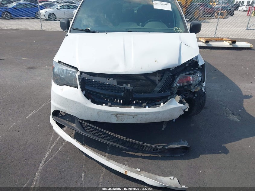2015 Dodge Grand Caravan Se VIN: 2C4RDGBG1FR667835 Lot: 45668907