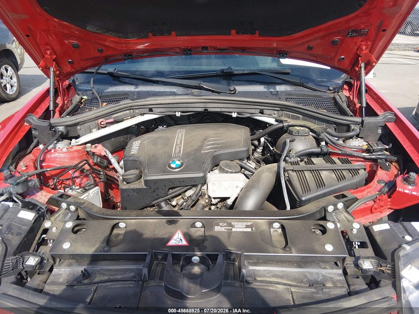 2015 BMW X3 xDrive28I VIN: 5UXWX9C5XF0D57181 Lot: 45668925