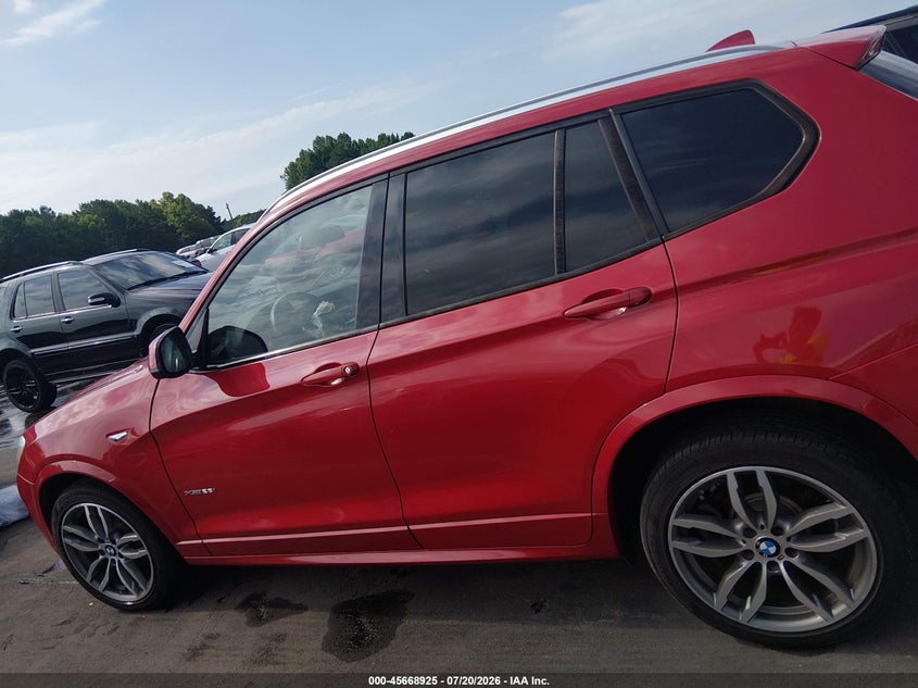 2015 BMW X3 xDrive28I VIN: 5UXWX9C5XF0D57181 Lot: 45668925