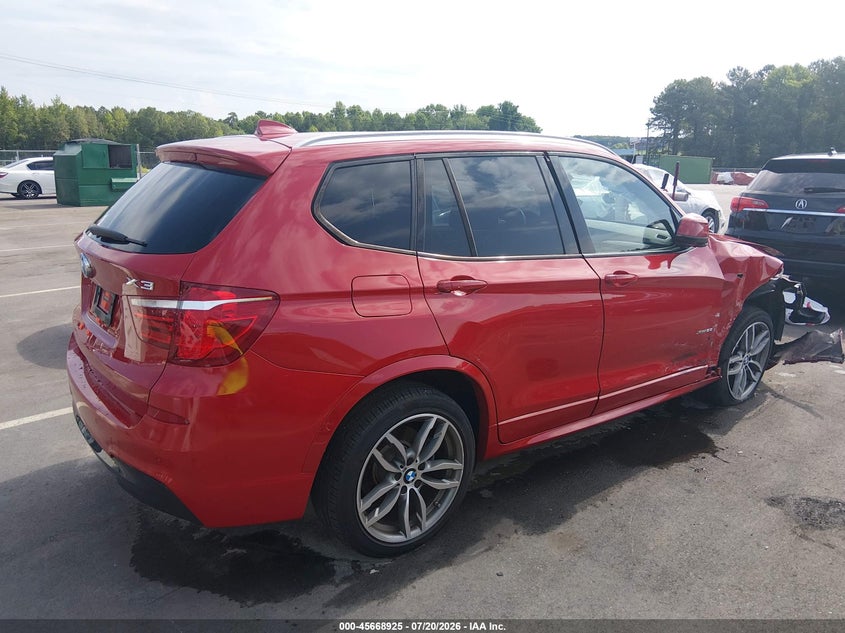 Vin: 5uxwx9c5xf0d57181, lot: 46167525, bmw x3 xdrive28i 20154
