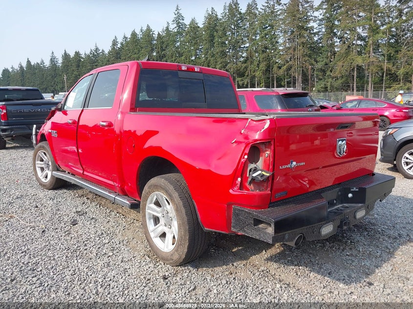 Vin: 1c6rr6lt1js127214, lot: 46167528, ram 1500 lone star silver  4x2 5'7 box 20183