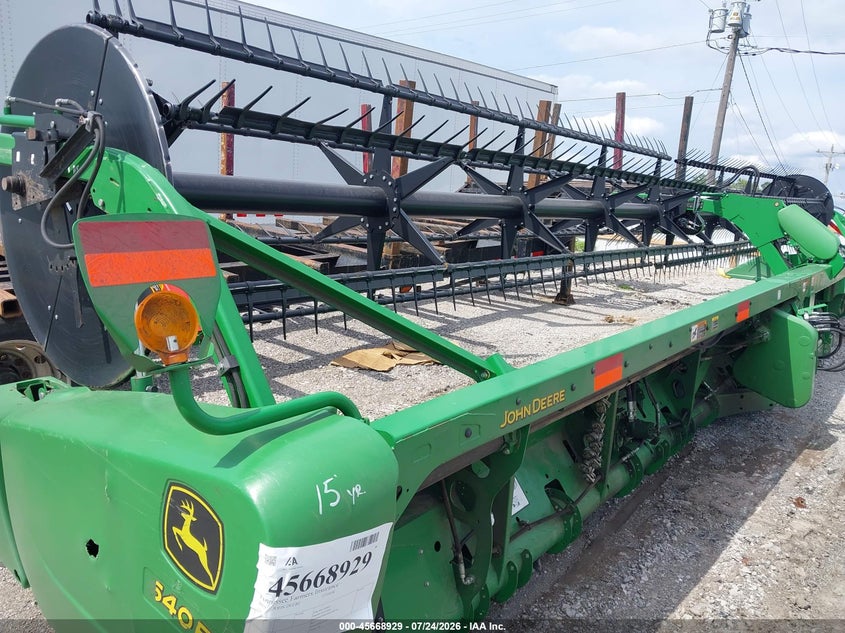 2015 JOHN DEERE 640 auction photo 7