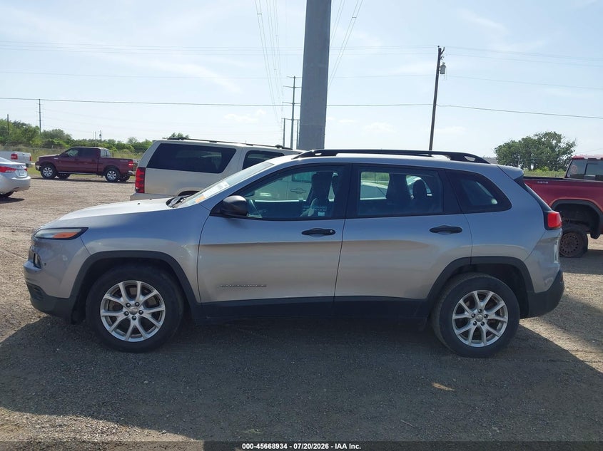 2015 Jeep Cherokee Sport VIN: 1C4PJLAB0FW684406 Lot: 45668934