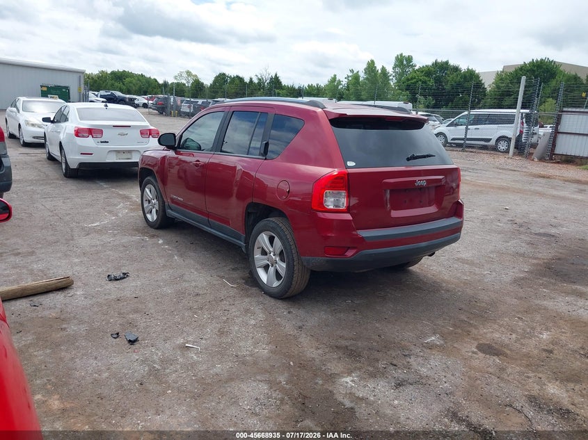 Vin: 1c4njcbaxcd610477, lot: 46167535, jeep compass sport 20123