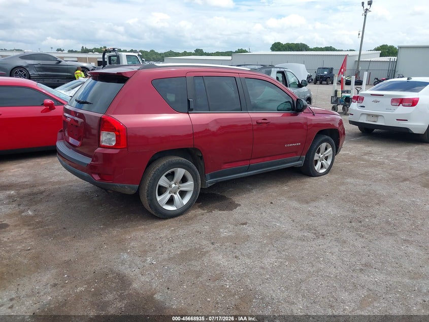 Vin: 1c4njcbaxcd610477, lot: 46167535, jeep compass sport 20124