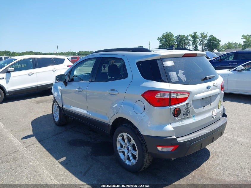 Vin: maj6s3gl6nc462967, lot: 46167540, ford ecosport se 20223