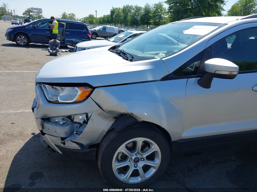 2022 Ford Ecosport Se VIN: MAJ6S3GL6NC462967 Lot: 45668940
