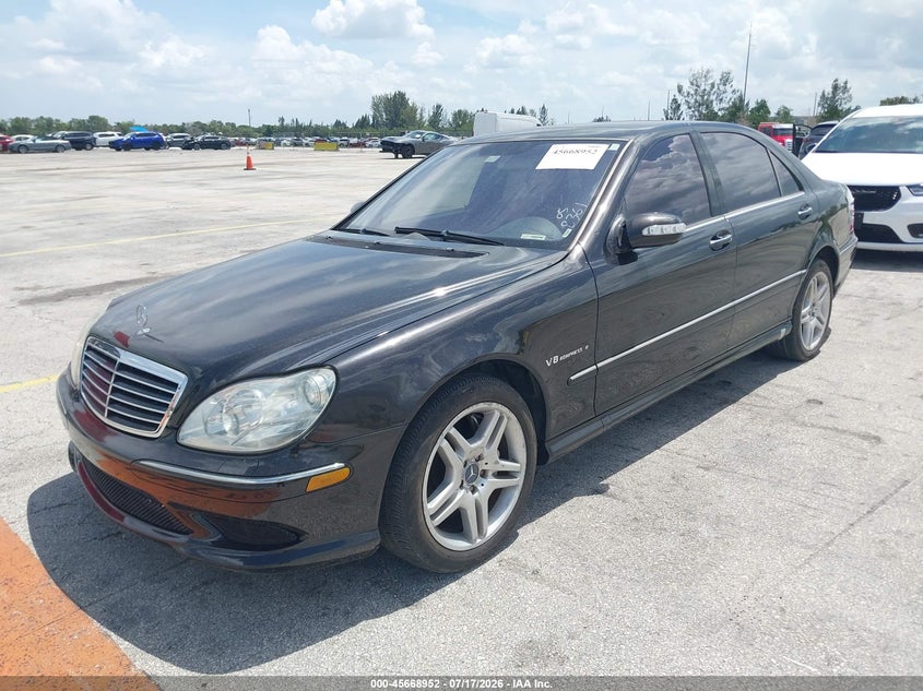 2005 Mercedes-Benz S 55 Amg WDBNG74J55A448361 photo 1