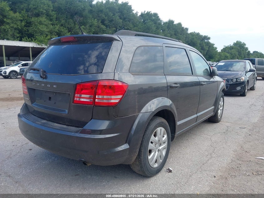 2016 Dodge Journey Se VIN: 3C4PDCABXGT221574 Lot: 45668955