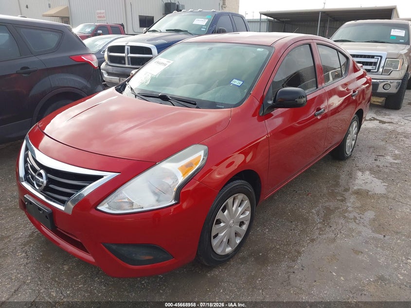 Vin: 3n1cn7apxfl934345, lot: 46167558, nissan versa 1.6 s+ 20152