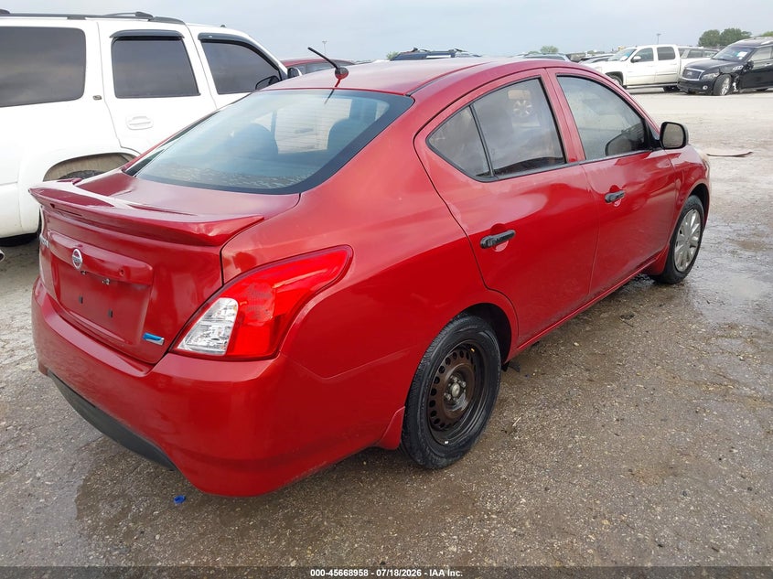 Vin: 3n1cn7apxfl934345, lot: 46167558, nissan versa 1.6 s+ 20154