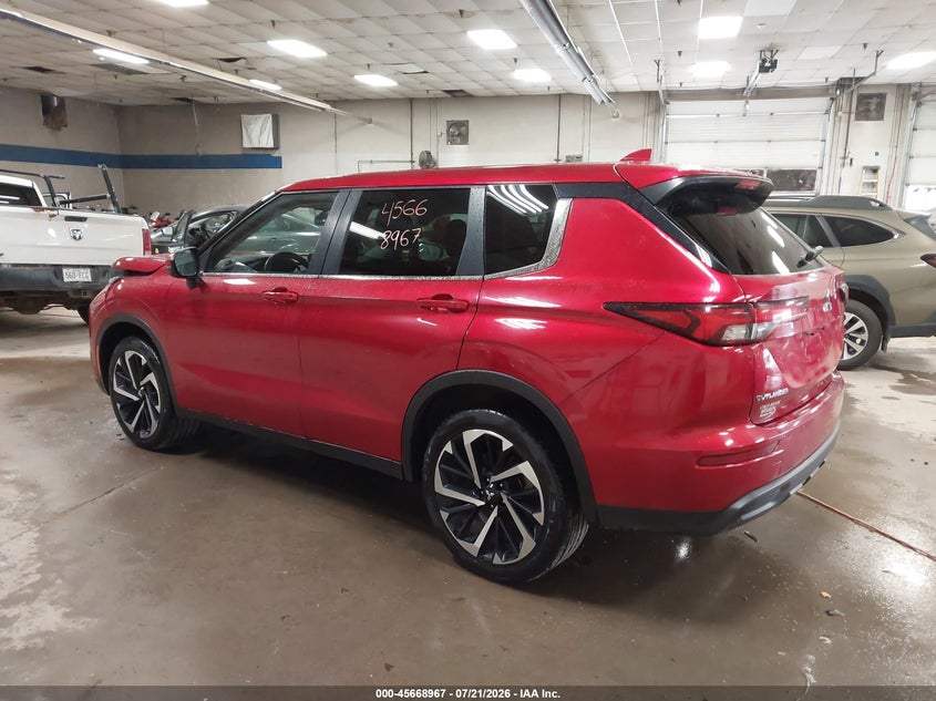 MITSUBISHI OUTLANDER 2022 VIN JA4J4TA85NZ053949
