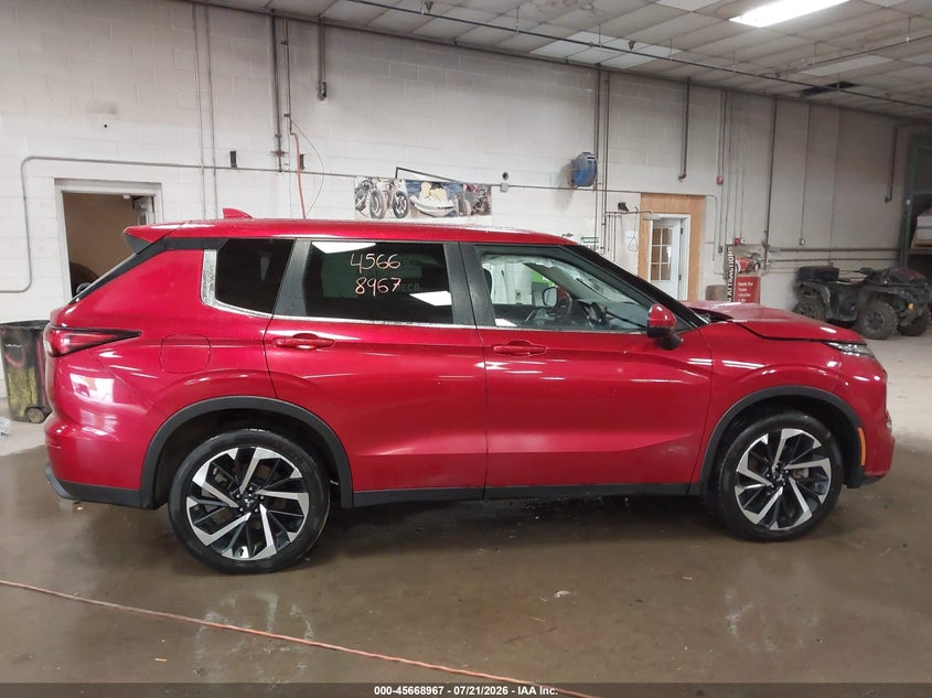 MITSUBISHI OUTLANDER 2022 VIN JA4J4TA85NZ053949
