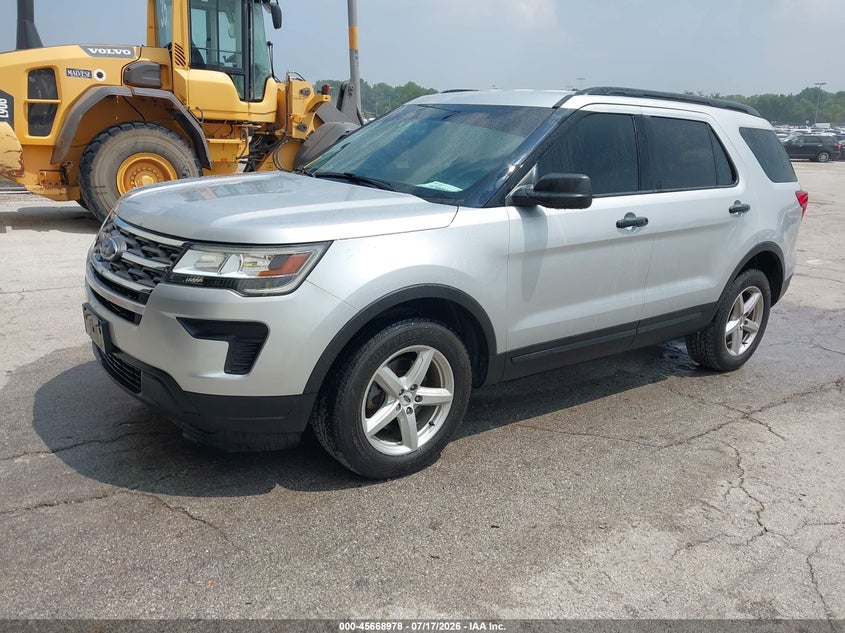2018 Ford Explorer, Обычный износ, IAAI, VIN 1FM5K8B88JGC45408 — фото 2