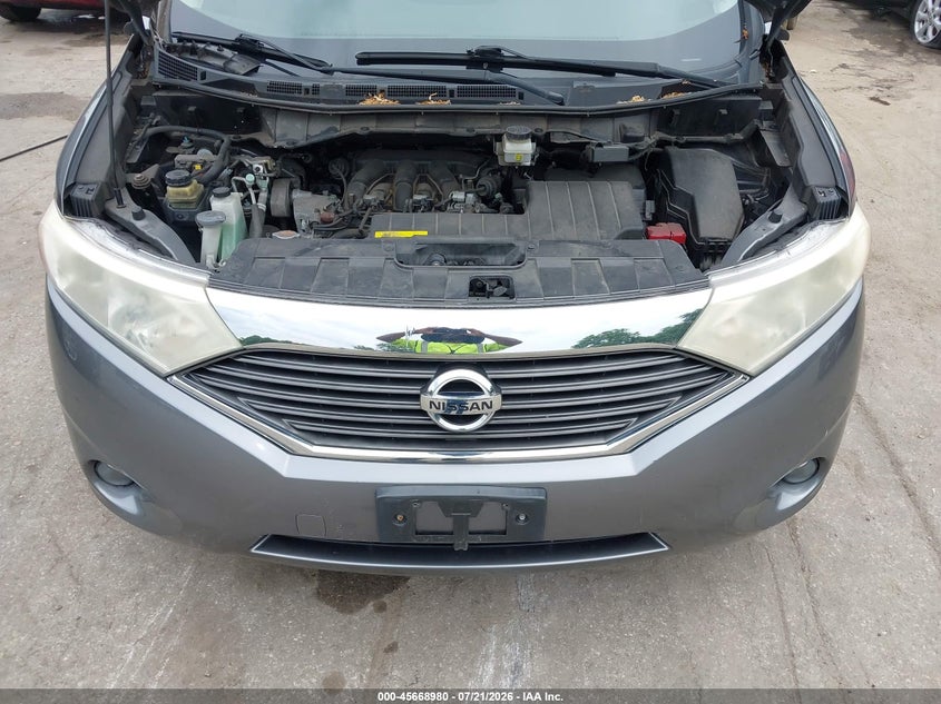 2015 Nissan Quest Sl VIN: JN8AE2KP6F9129994 Lot: 45668980