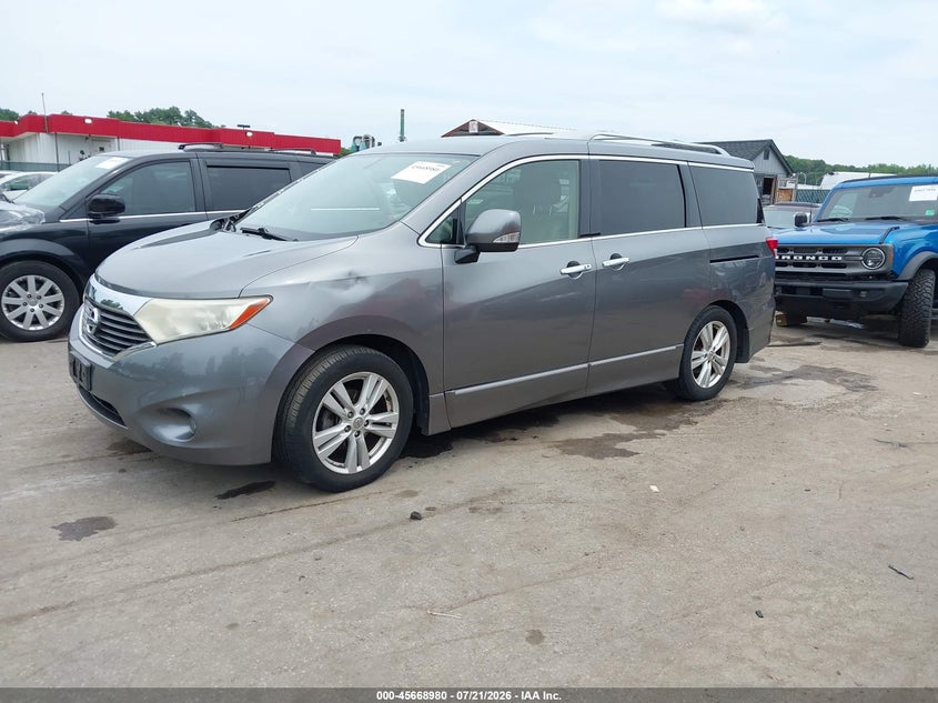2015 Nissan Quest Sl VIN: JN8AE2KP6F9129994 Lot: 45668980