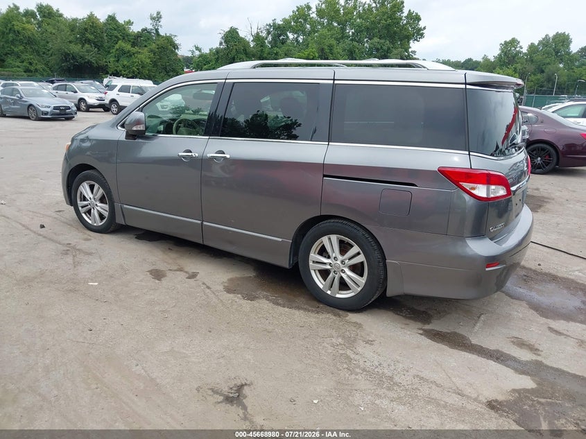 2015 Nissan Quest Sl VIN: JN8AE2KP6F9129994 Lot: 45668980