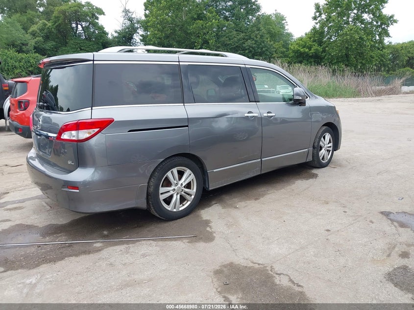 2015 Nissan Quest Sl VIN: JN8AE2KP6F9129994 Lot: 45668980