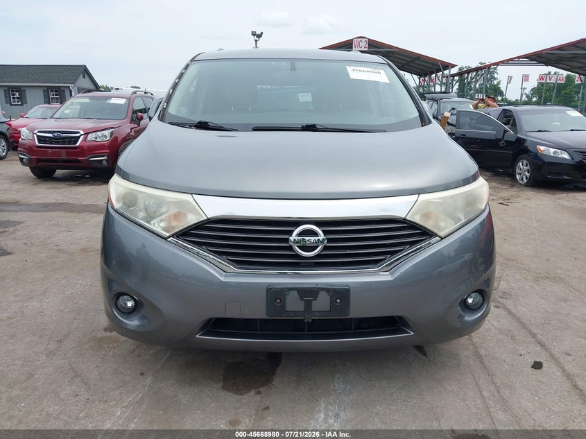 2015 Nissan Quest Sl VIN: JN8AE2KP6F9129994 Lot: 45668980