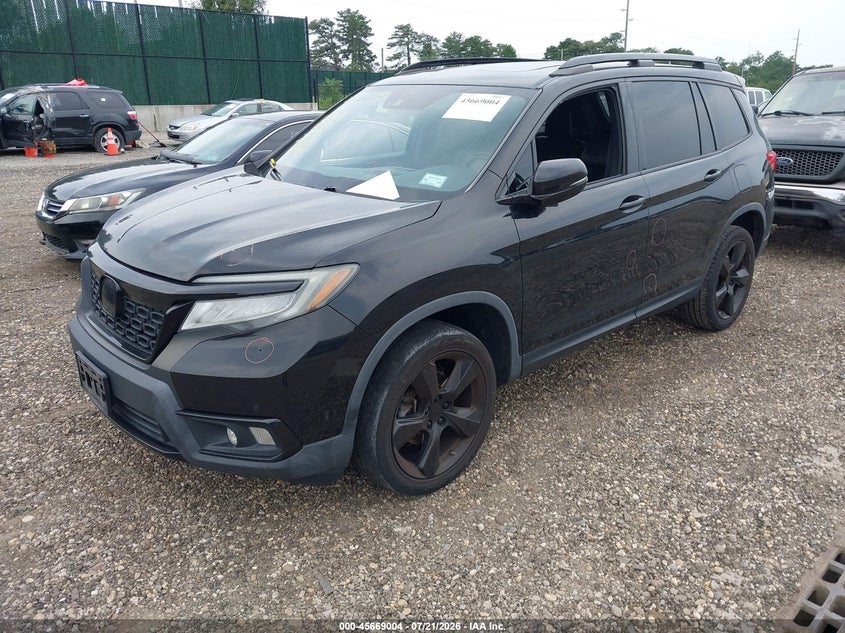 Vin: 5fnyf8h0xkb002508, lot: 46167604, honda passport elite 20192