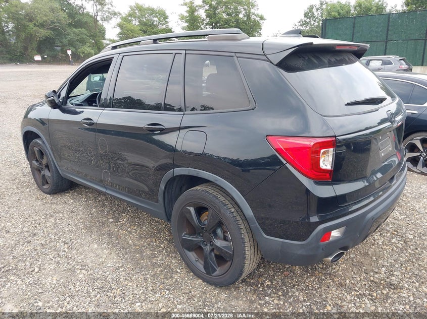 Vin: 5fnyf8h0xkb002508, lot: 46167604, honda passport elite 20193
