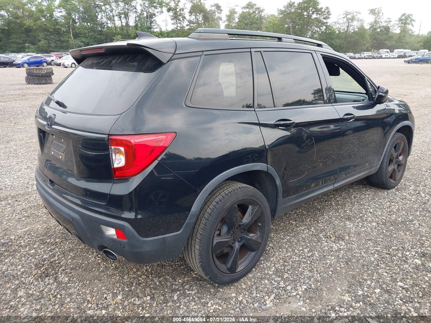 Vin: 5fnyf8h0xkb002508, lot: 46167604, honda passport elite 20194