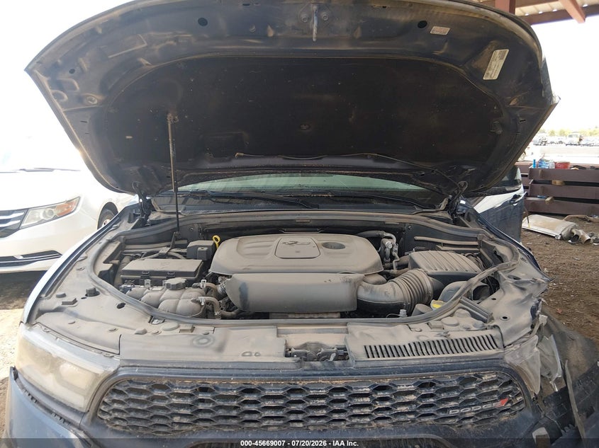 2021 Dodge Durango Gt Plus Rwd VIN: 1C4RDHDGXMC804201 Lot: 45669007
