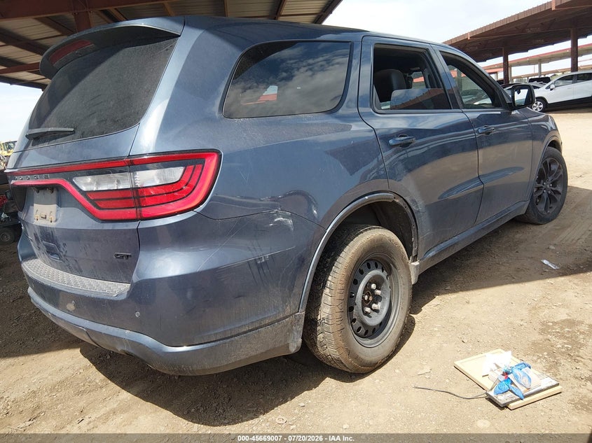 Vin: 1c4rdhdgxmc804201, lot: 46167607, dodge durango gt plus rwd 20214