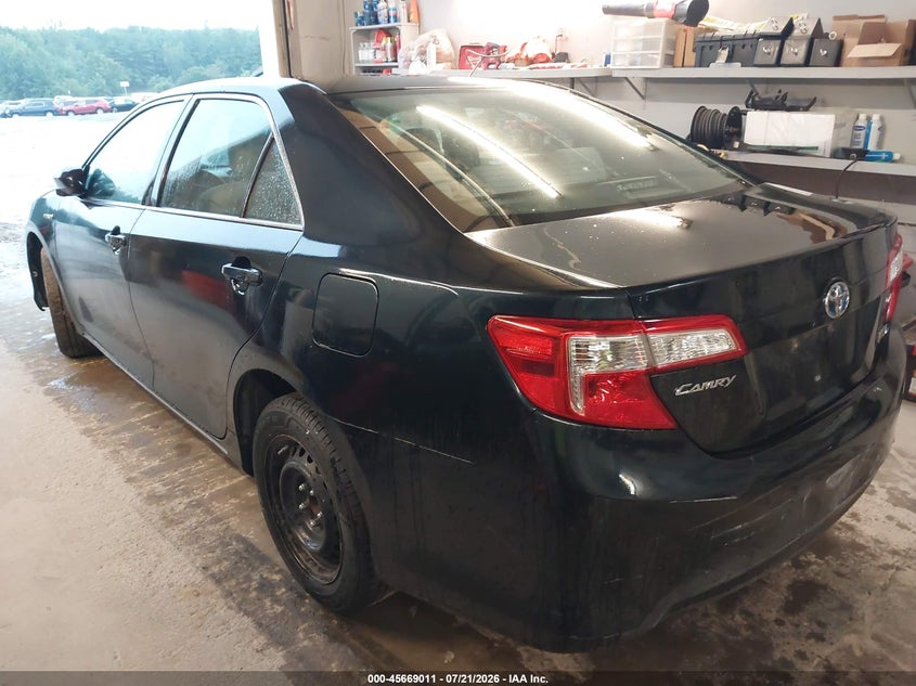 2013 TOYOTA CAMRY HYBRID auction photo 3