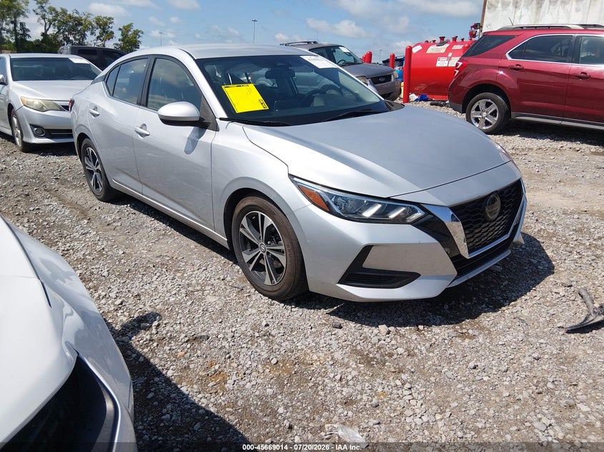 2022 NISSAN SENTRA auction photo 1
