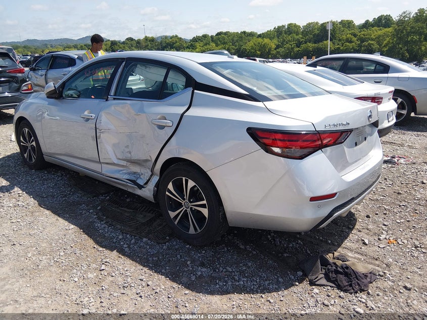 2022 NISSAN SENTRA auction photo 3
