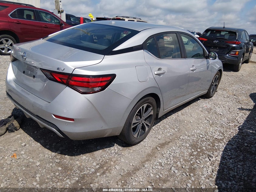 2022 NISSAN SENTRA auction photo 4