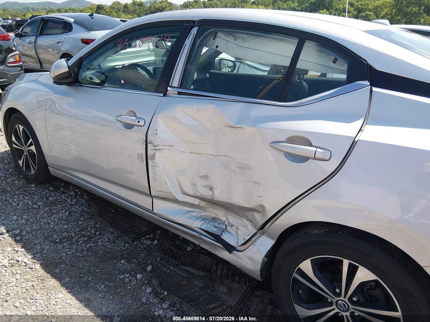 2022 NISSAN SENTRA auction photo 6
