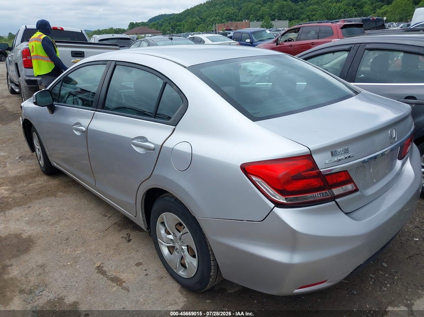 Vin: 19xfb2e59de036139, lot: 46167615, honda civic lx 20133