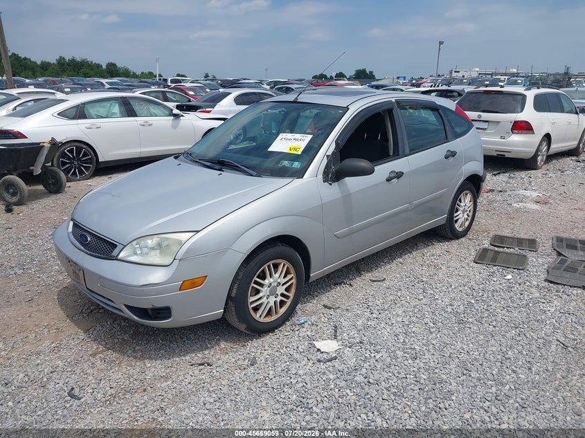 2006 Ford Focus Zx5 VIN: 1FAFP37N86W157084 Lot: 45669059