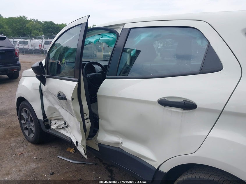 2020 Ford Ecosport S VIN: MAJ3S2FE3LC353024 Lot: 45669063